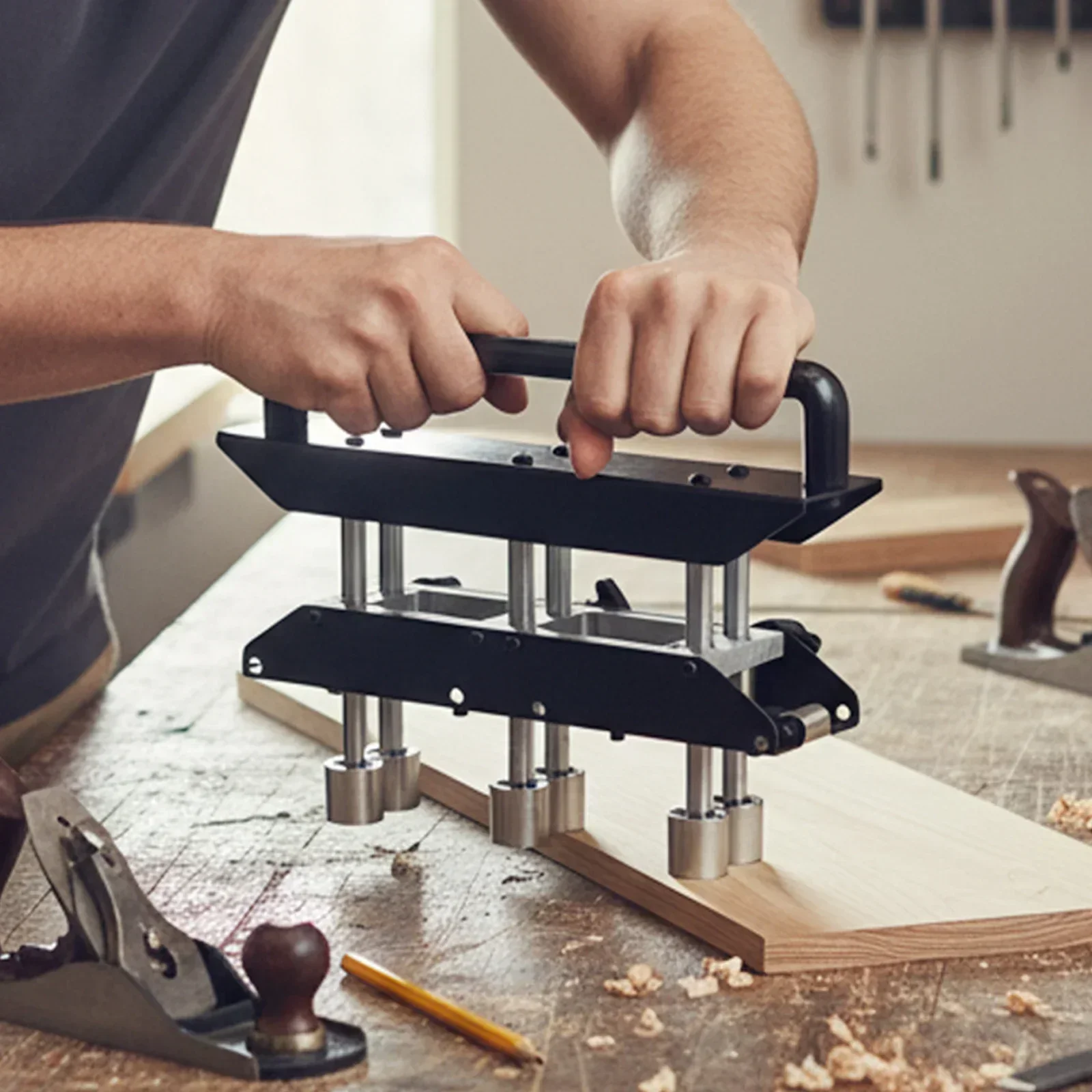 Workshop Hand Tools And Equipment - Dobladora de Metal de 3 estaciones,