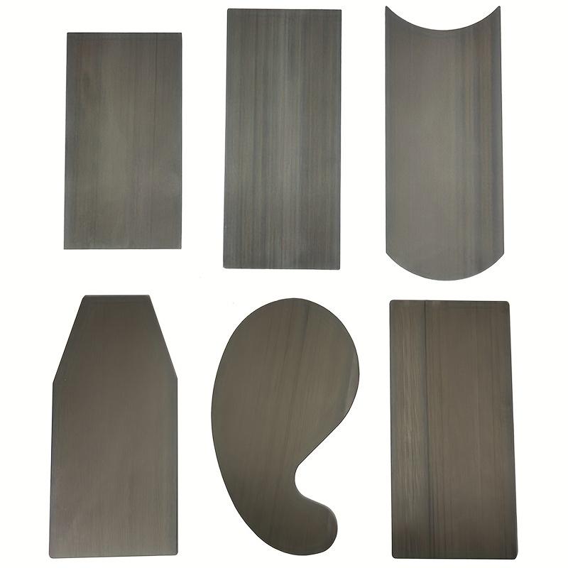 Card Scraper Cabinet - Juego de Raspadores de Madera Premium,