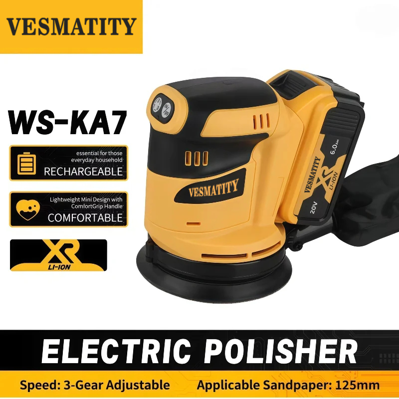 Lijadora Orbital VESMATITY par - Tools For Woodworking Workshop reseña y precio