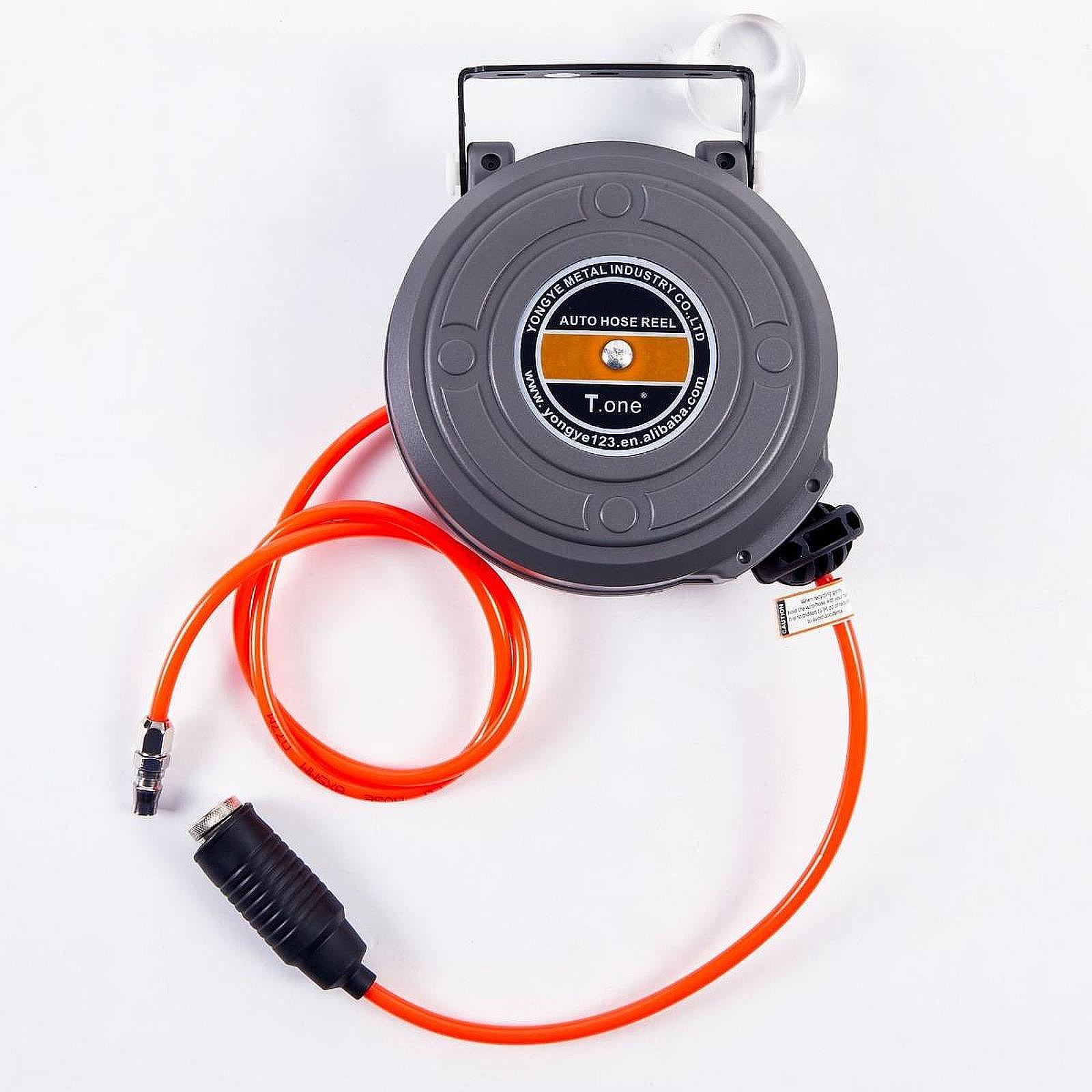 Carrete de manguera de aire re - Workshop Cleaning Tools reseña y precio