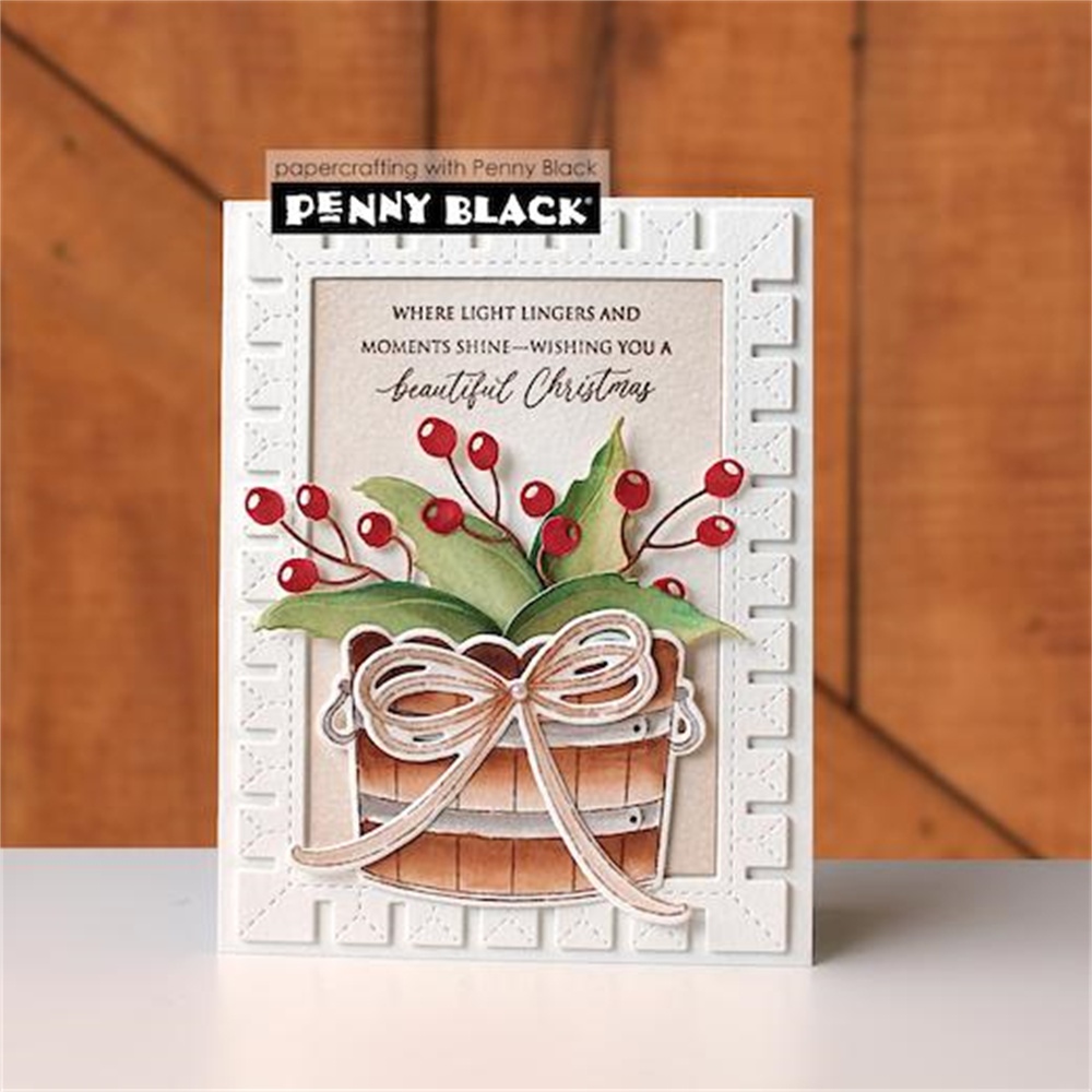 Penny Black Wings of Joy Troqu - Tap Die Set reseña y precio