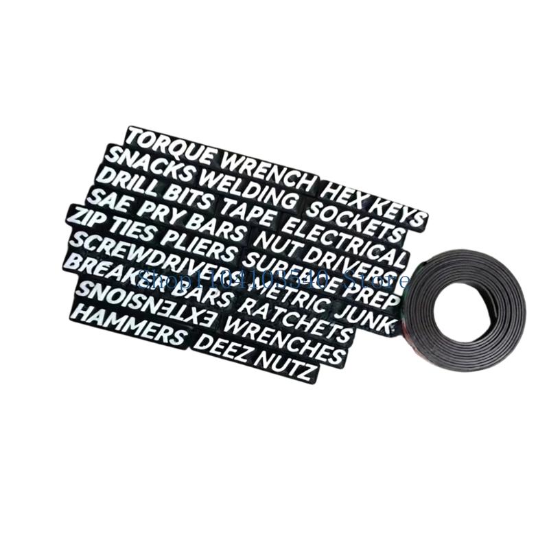 02DC Etiquetas organizadoras h - Workshop Tools And Names reseña y precio