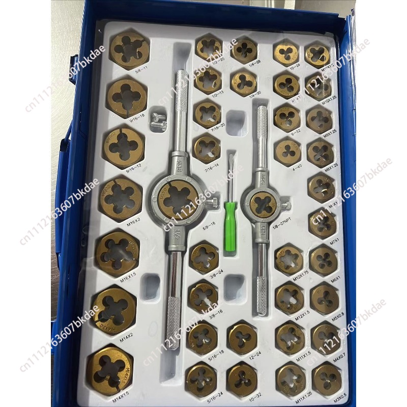 Juego de 86 piezas de machos y - Tap Die Set reseña y precio