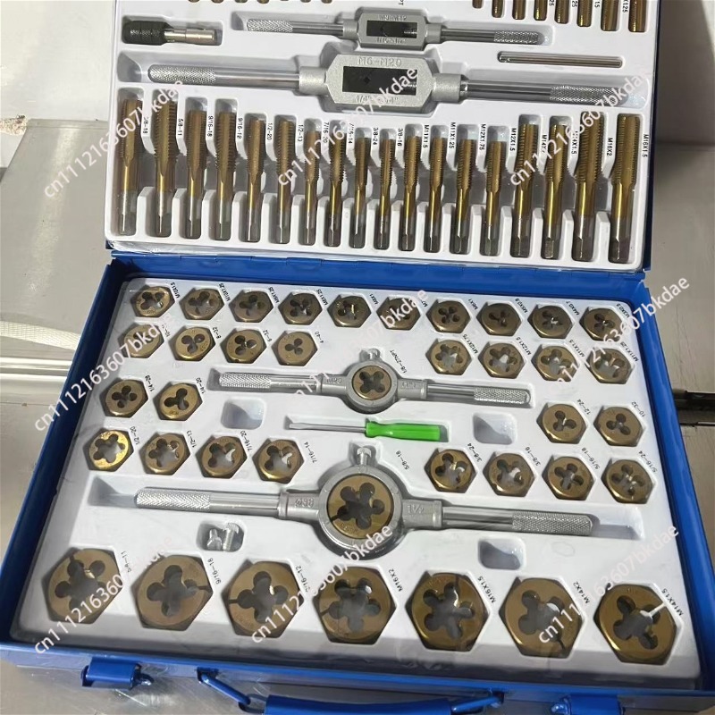 Juego de 86 piezas de machos y - Tap Die Set reseña y precio