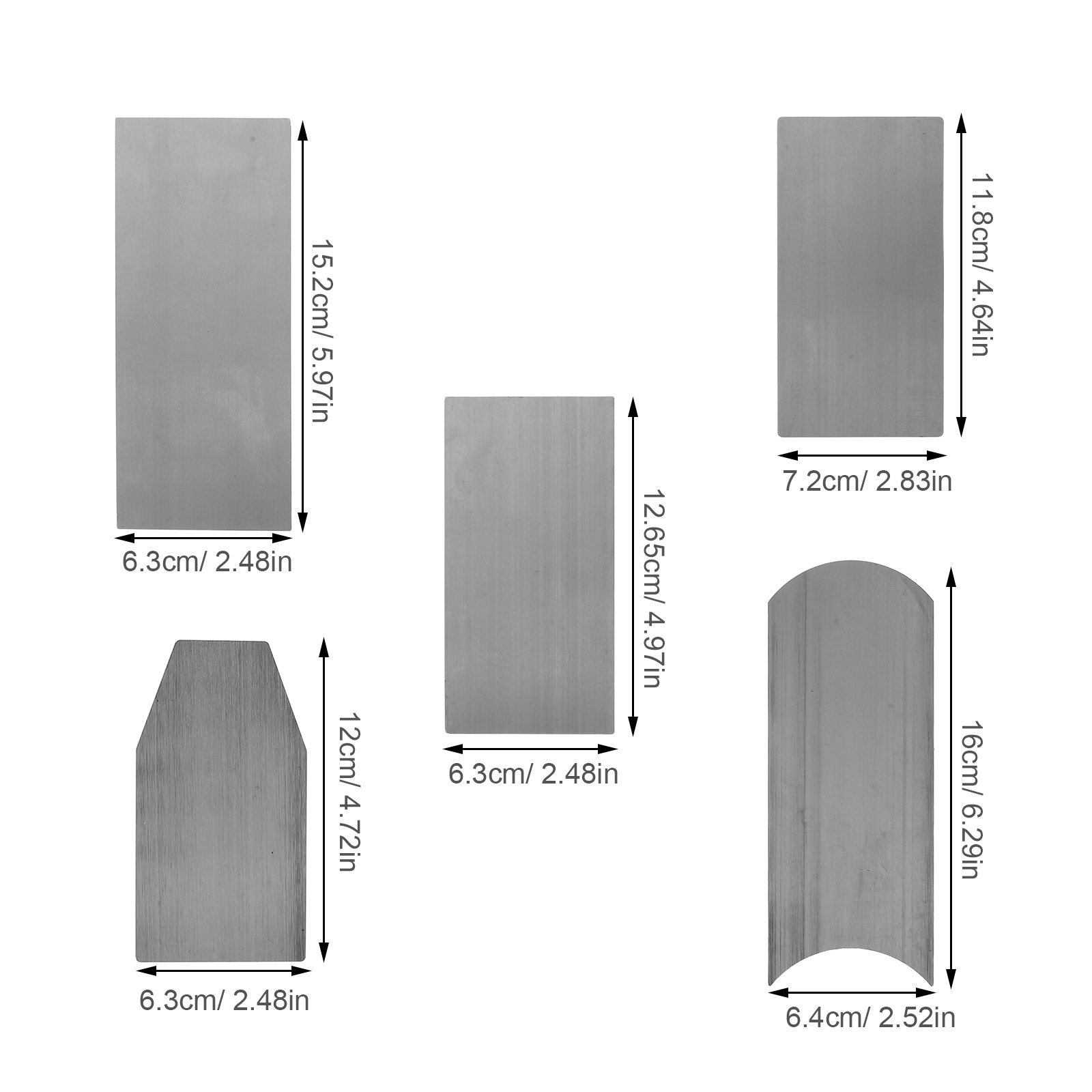 Kit de 6 herramientas para tra - Card Scraper Cabinet reseña y precio