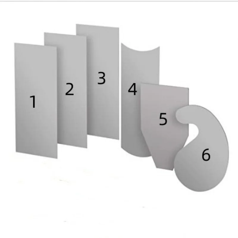 Juego de 6 raspadores de mader - Card Scraper Cabinet reseña y precio