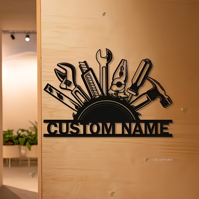 Arte de Pared de Metal Persona - Workshop Tools And Names reseña y precio