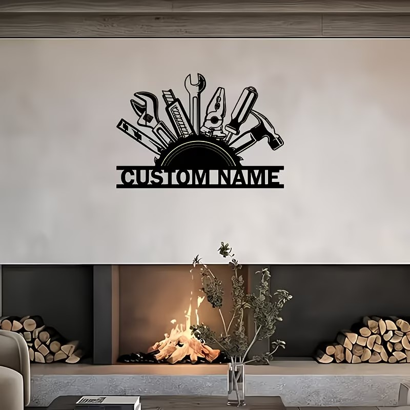 Arte de Pared de Metal Persona - Workshop Tools And Names reseña y precio